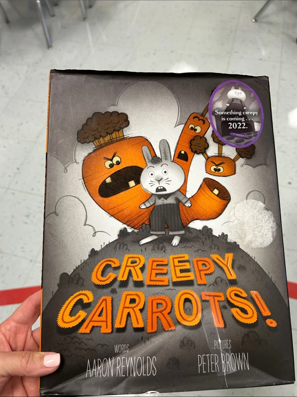 Creepy Carrots! - Orange/Black hard cover